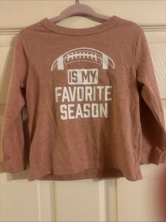 The Children’s Place Baby Long-Sleeve Football Graphic Tee