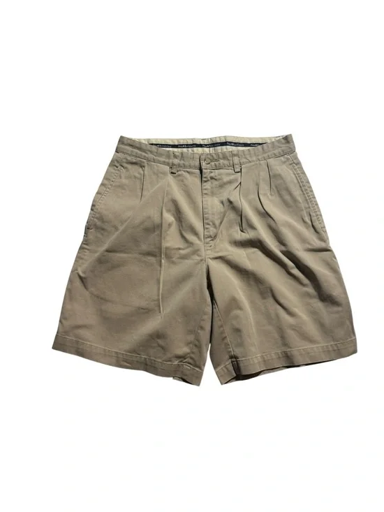 Polo Ralph Lauren Polo Chino Pleated Khaki Shorts Size 32