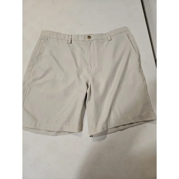 Vineyard Vines‎ Links Mens Khaki Golf Shorts Size 38 Performance Stretch (1638