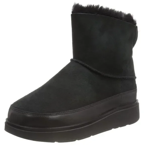 Fitflop Women's Modern Ankle Boot, All Black, 6.5