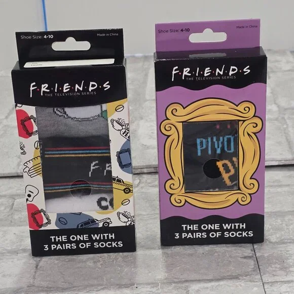 FRIENDS Novelty Sock Set, 