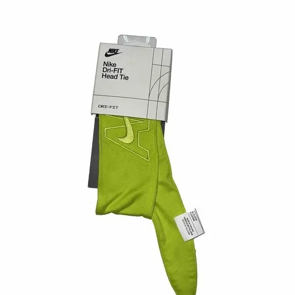 New Nike Dri-fit Head Tie Women's Neon‎ Green/Volt/Atomic Green!
