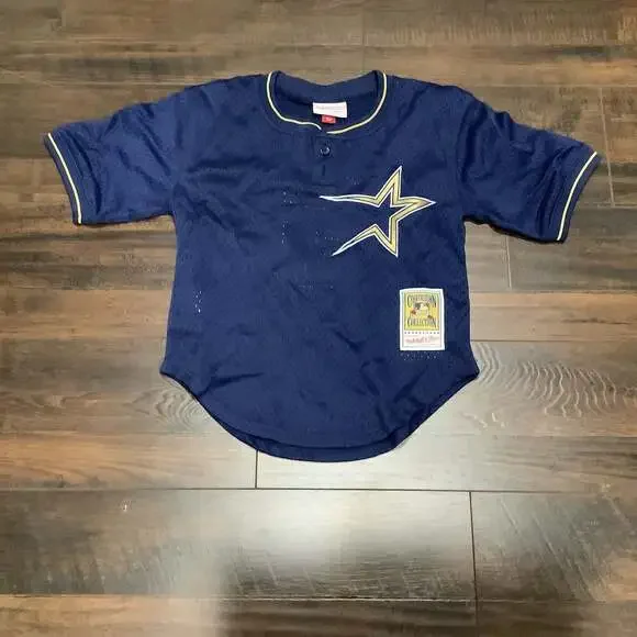 Mitchell & Ness Houston Astros Jeff Bagwell 1997 Youth Small Jersey