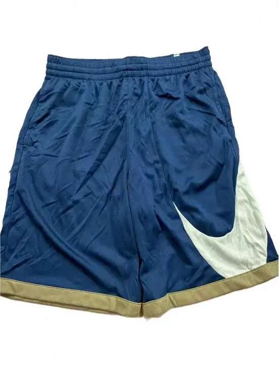 Nike Kids Navy Dri-FIT Athletic Shorts Basketball Gym XL