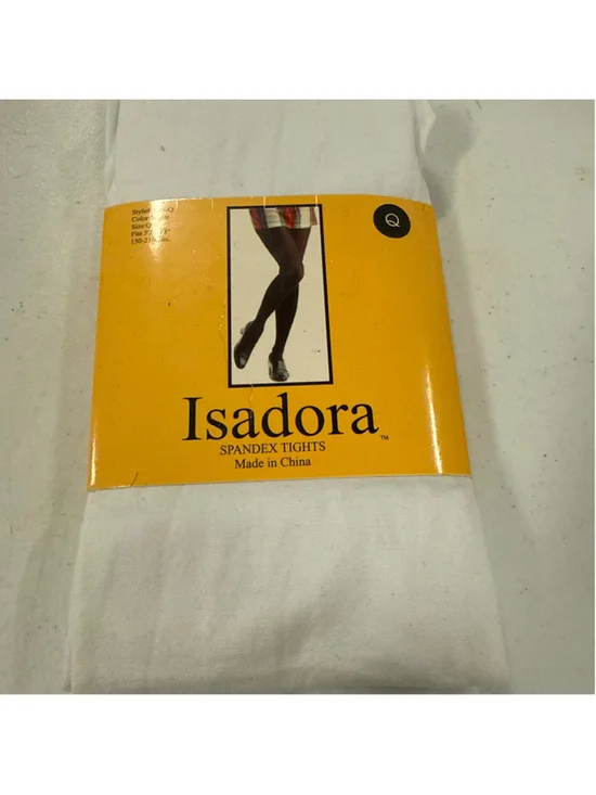 Women's Isadora Spandex Tights Queen Size White