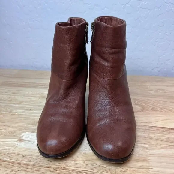 Cole Haan Nike Air leather Ankle Booties