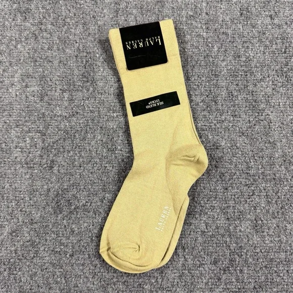 Vintage Lauren Ralph Lauren Socks Womens Silk Blend 90s NOS NEW