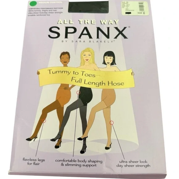 Spanx tummy to toes full length hose