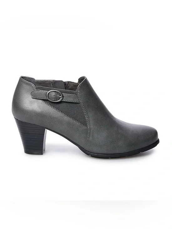 Women’s Grey Ines Ankle Bootie