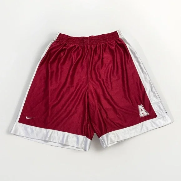 Vintage Nike Alabama Crimson Tide Shorts Mens XL Red Gym Basketball Y2k