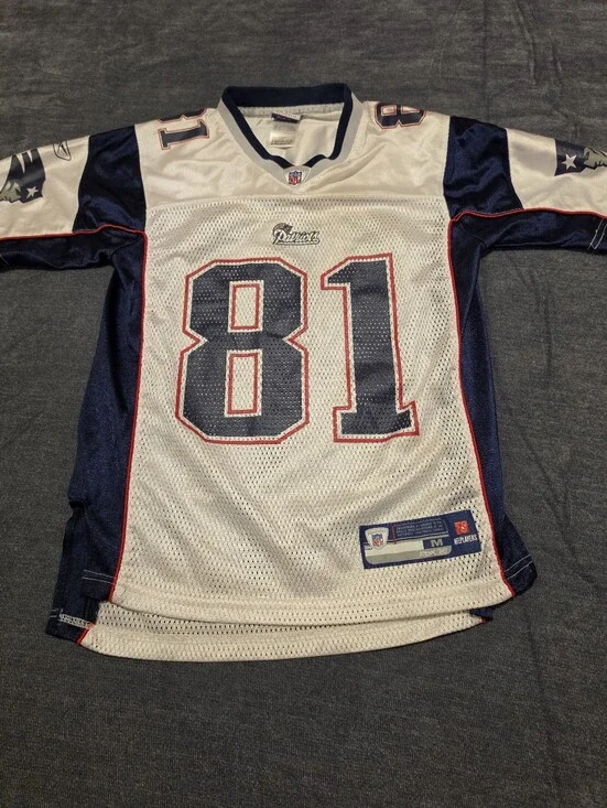 VINTAGE REEBOK RANDY MOSS PATRIOTS JERSEY 🔥Super clean. New England Patriots
