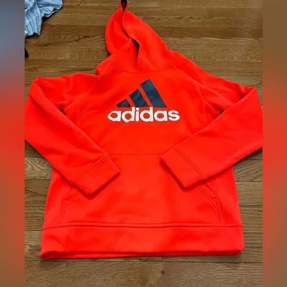 Boys Adidas Hoodie Sweatshirt