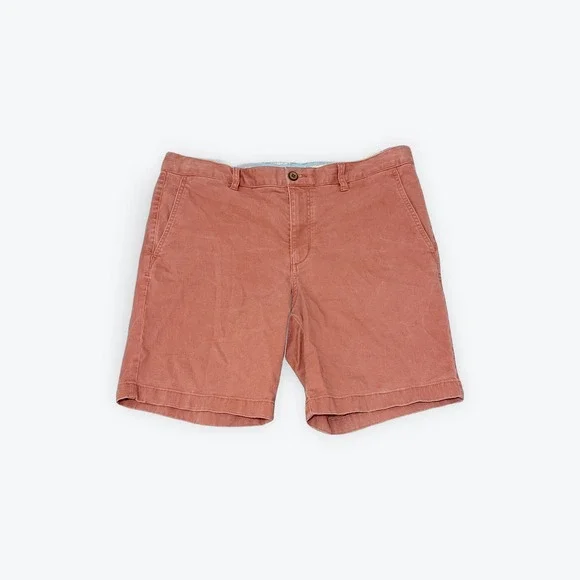 Tommy Bahama Mens Boracay Chino Shorts Coral Pink Stretch 34x9 ST890079
