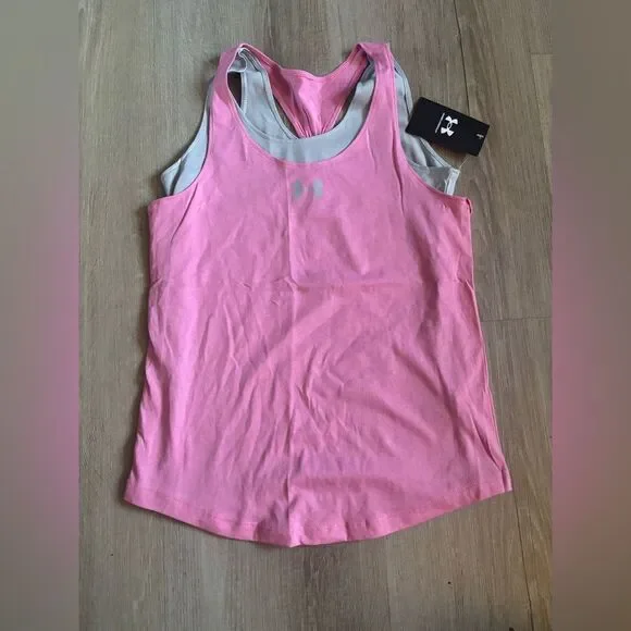 Under Armour girls double the fun tank top
