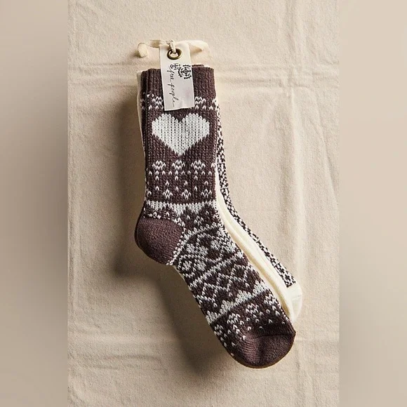 Free People Nordic Knit Sock Bundle