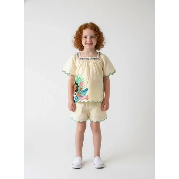 DISNEY ENCANTO GIRLS/ TOP SHIRT MIRABEL/FLORAL PRINT/NWT/SIZE MD 7-8/33032626
