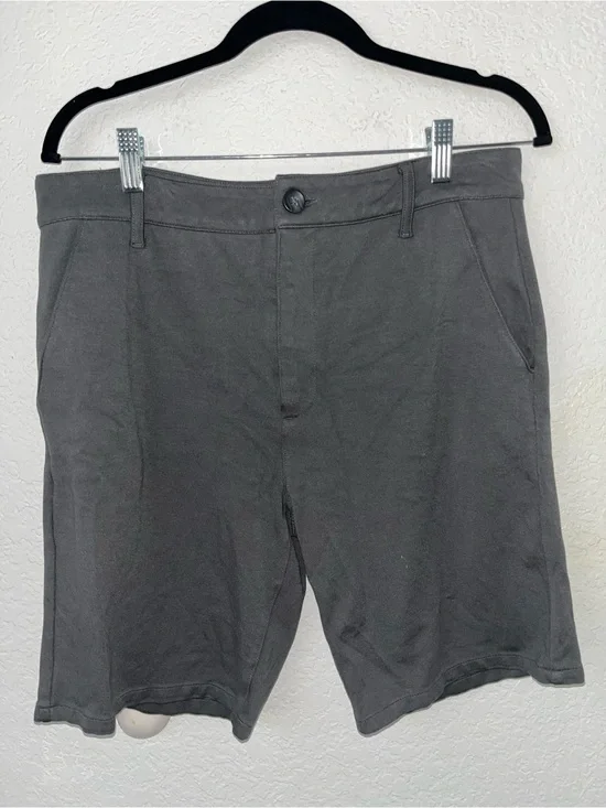 True Classic dark gray men’s shorts