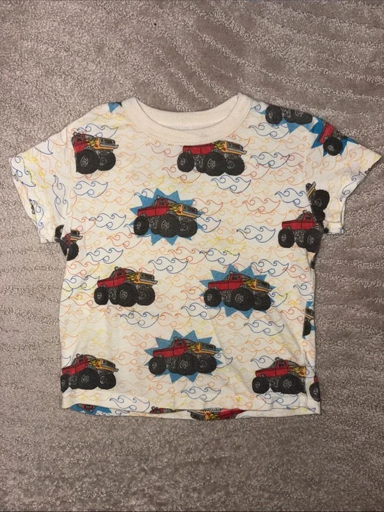 Boys Chaser monster truck t shirt