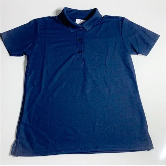New Gilden Lightweight Navy blue Polo Youth shirt shirt sleeve