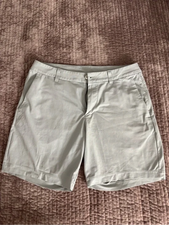 Lululemon Commission Classic-fit Short 7” (Warpstreme) Seal Grey (31)