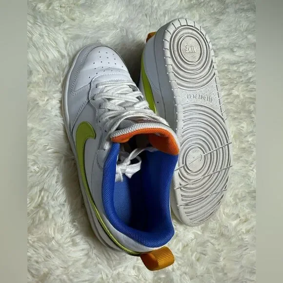 Nike Vibrant Blue and Orange Athletic Shoes