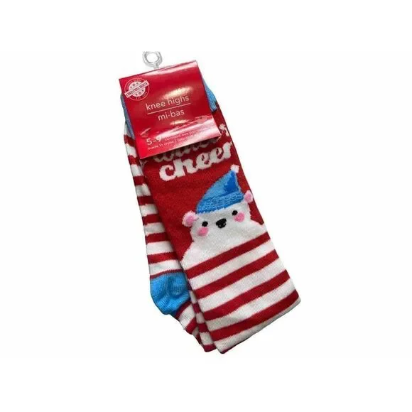 Christmas House|Winter Cheer Knee High Socks Fit Women’s size 9-11 NWT‎