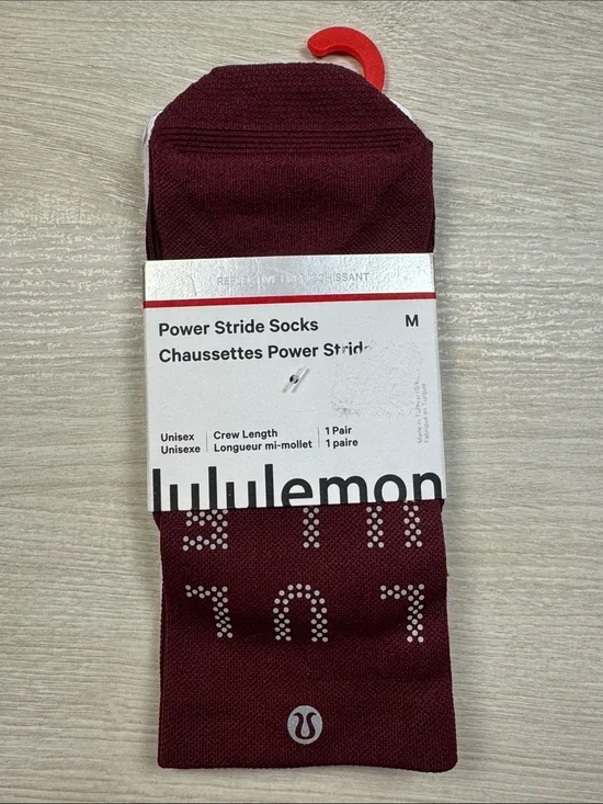 Lululemon Power Stride Socks