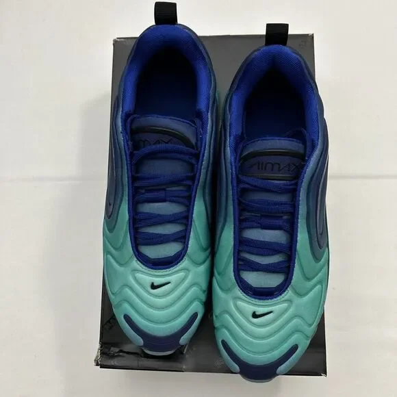 Nike Air Max 720 Youth 6.5‎ Sea Forest Deep Royal Blue 2951
