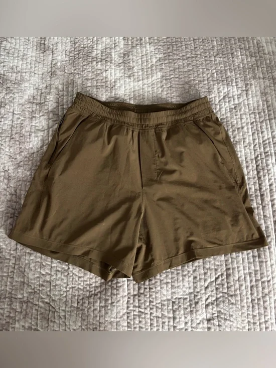 Lululemon Pace Breaker Linerless Short 5” - Brown Soil (Medium)