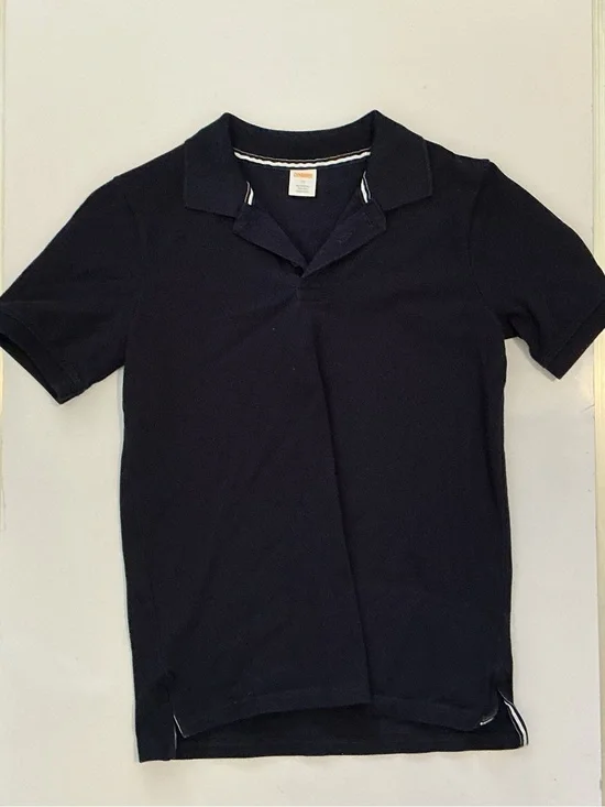 Gymboree Boys Navy Blue Short-Sleeve Uniform Polo Shirt Size 10 NWOT