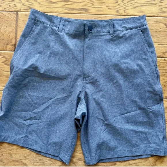Tackle & Tides Chino Golf Shorts Mens Size 34 Gray Grey Dress Casual Pockets