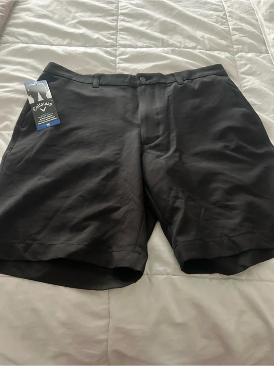 Callaway Men's Black Performance Golf Shorts
