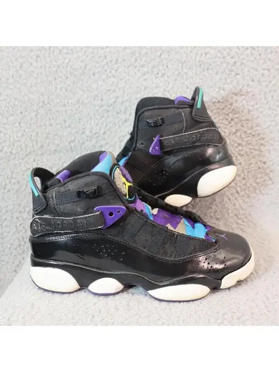 Jordan 6 Rings GS 'Aqua' Youth Boys 4.5Y  323419-001