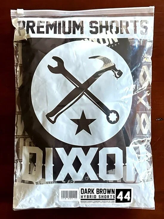 DIXXON Premium Shorts Men’s Dark Brown Hybrid Shorts Size 44