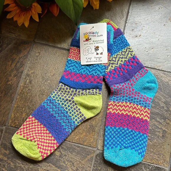 Socklady Sol Mate Hand-Knit Socks in 
