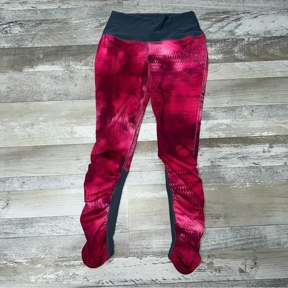 Nike Youth Girl’s Printed Pink Leggings Size S