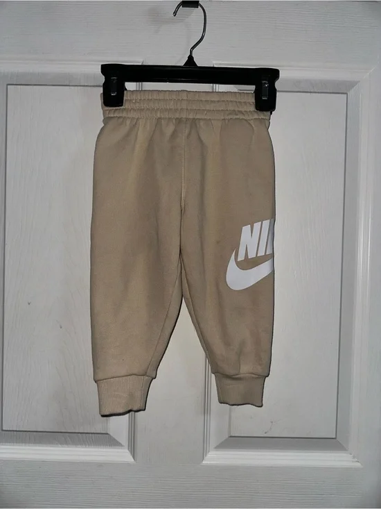 NIKE Light Tan Sweatpants Size 2T