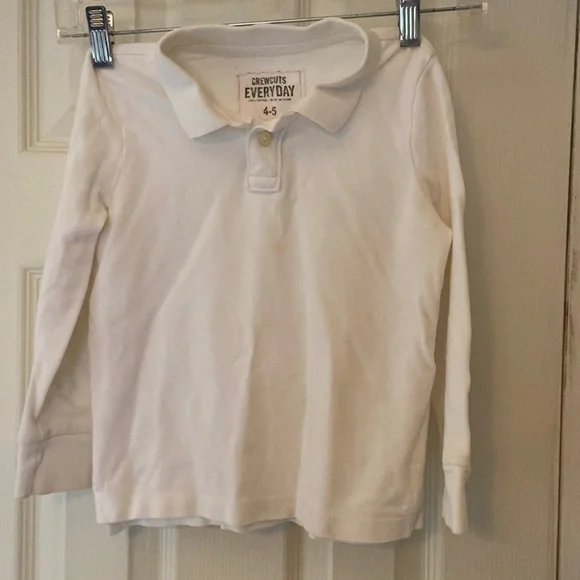 Crewcuts Long-sleeve piqué Polo shirt