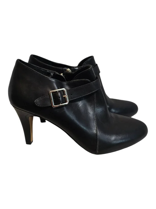 Vince Camuto Size 9 Vonilesa Black Leather Booties
