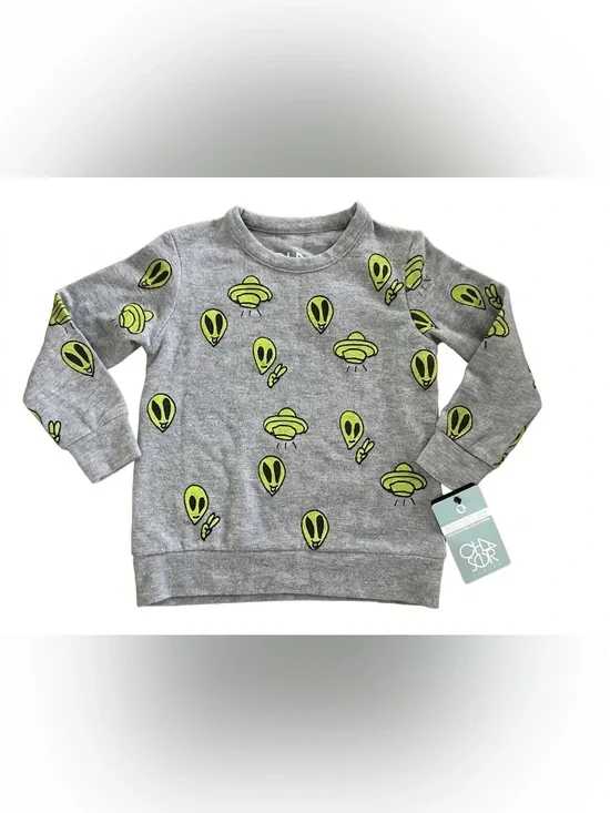 Chaser Alien Sweatshirt Kids size 6 NWT