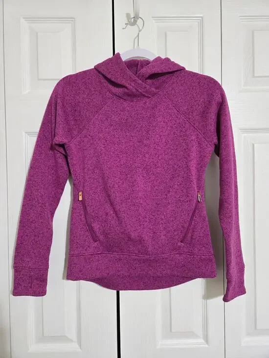 Old navy active large 10/12 girls purple hoodie