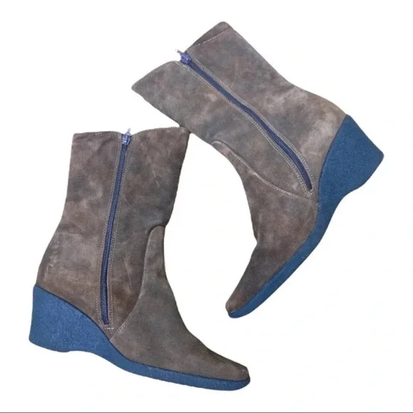 Aquatalia Brown Boot Waterproof Size 9.5