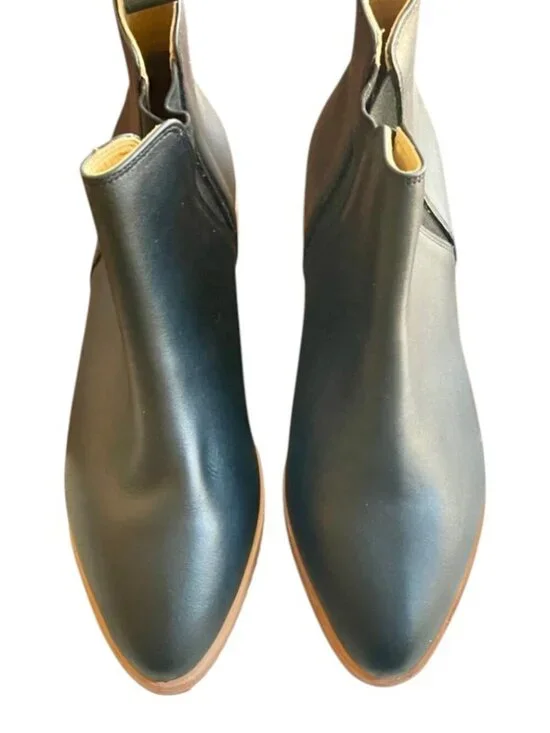 New!  NISOLO Wm's Sz 7 Eva Everyday Chelsea Boot Black $228