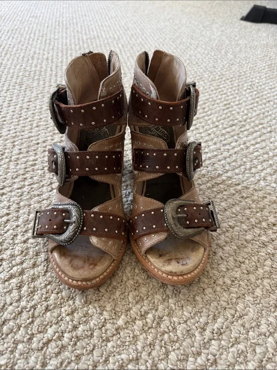 Women’s Freebird  Studded Buckle Booties