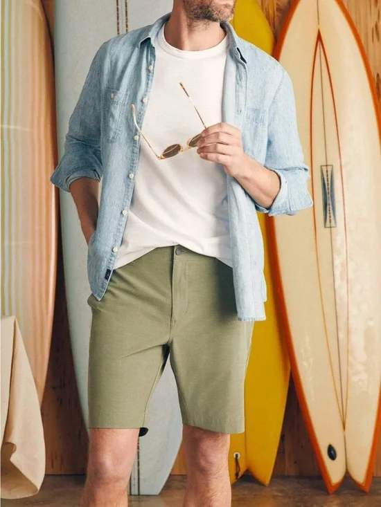 Faherty All Day Shorts 9