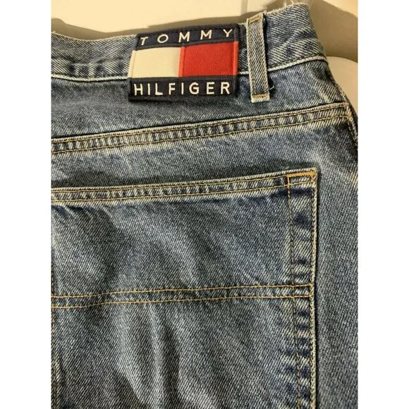 Vtg Tommy Hilfiger Jean Denim shorts Men’s Sz 36 Mens‎ Blue