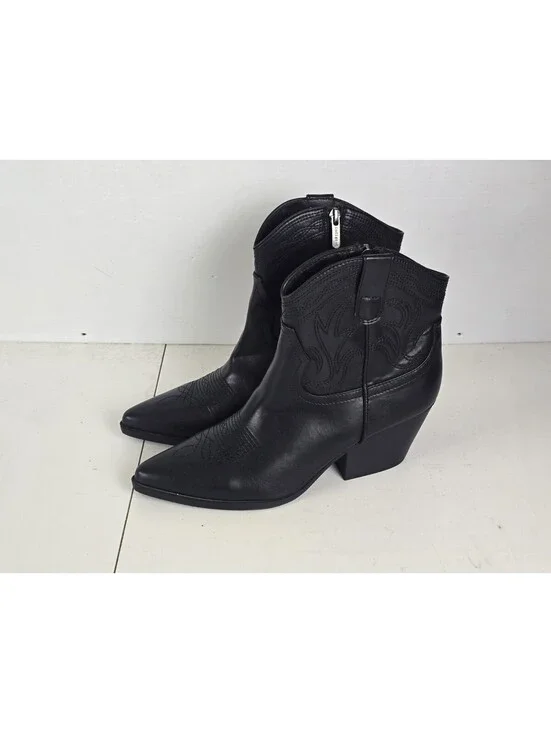 Indigo Rd. Western Ankle Boots Women Size 10M Boho Cowgirl Minimalist Chic