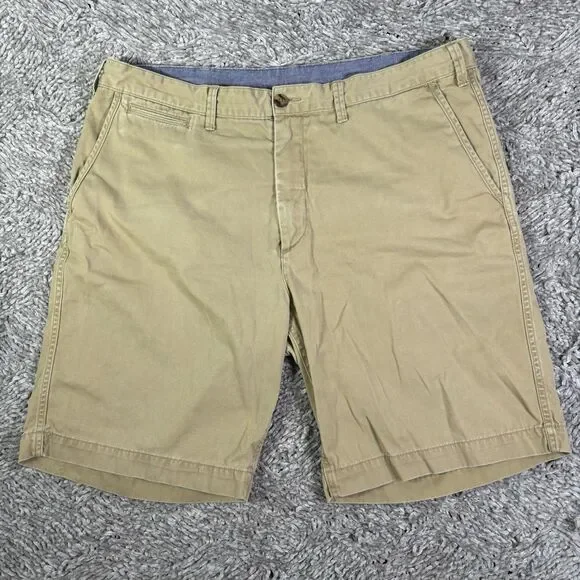 Polo Ralph Lauren Shorts Mens 38 Relaxed Fit Beige Preppy Golf Summer Beach