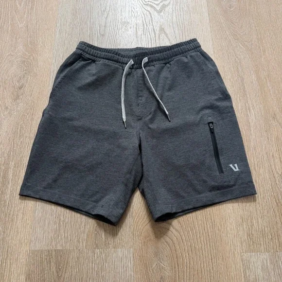 Vuori Sunday Performance Short Men XS Charcoal Grey Performance 7