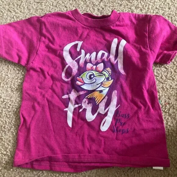Toddler Girl Bass Pro Shops Pink Small Fry Fish Tshirt